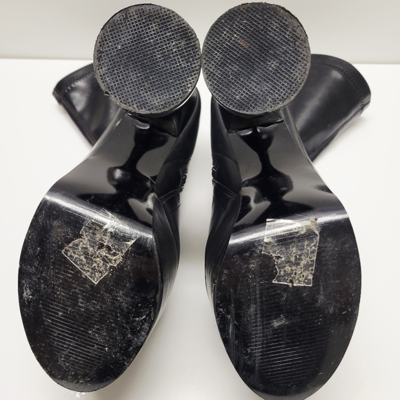 Azalea Wang Standards High Standards Chunky Bootie Black Size 8 - Picture 10 of 15